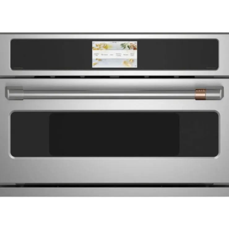 GE Café CAFE Built-In Wall Oven wuth Custom Speed Cook 30" - CSB913P2VS1 Stainless Steel Hot