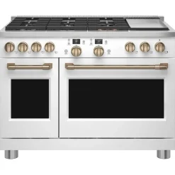 GE Café CAFE Commercial-Style Range 48" Electric Gas - C2Y486P4TW2 White Sale