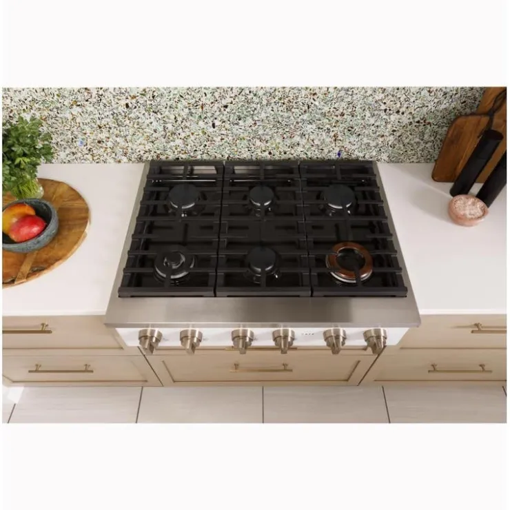 GE Café CAFE Cooktop Gas 36" - CGU366P2TS1 Stainless Steel Discount