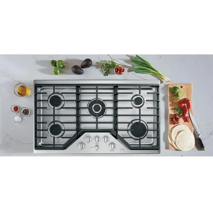 GE Café CAFE Cooktop Gas 36" - CGP95362MS1 Stainless Steel Best