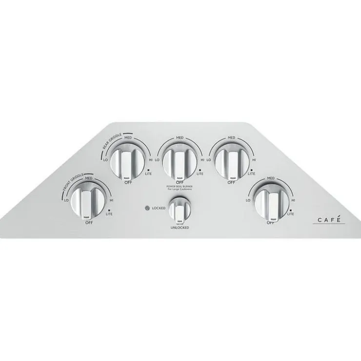 GE Café CAFE Cooktop Gas 30" - CGP95302MS1 Stainless Steel Hot
