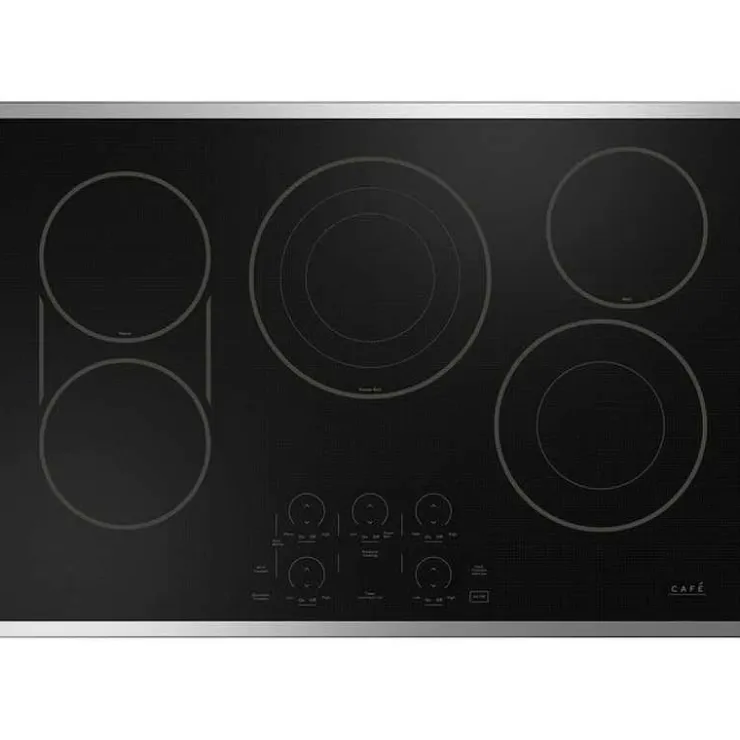 GE Café CAFE Cooktop Glass-Ceramic 30" - CEP90302TSS Black Online