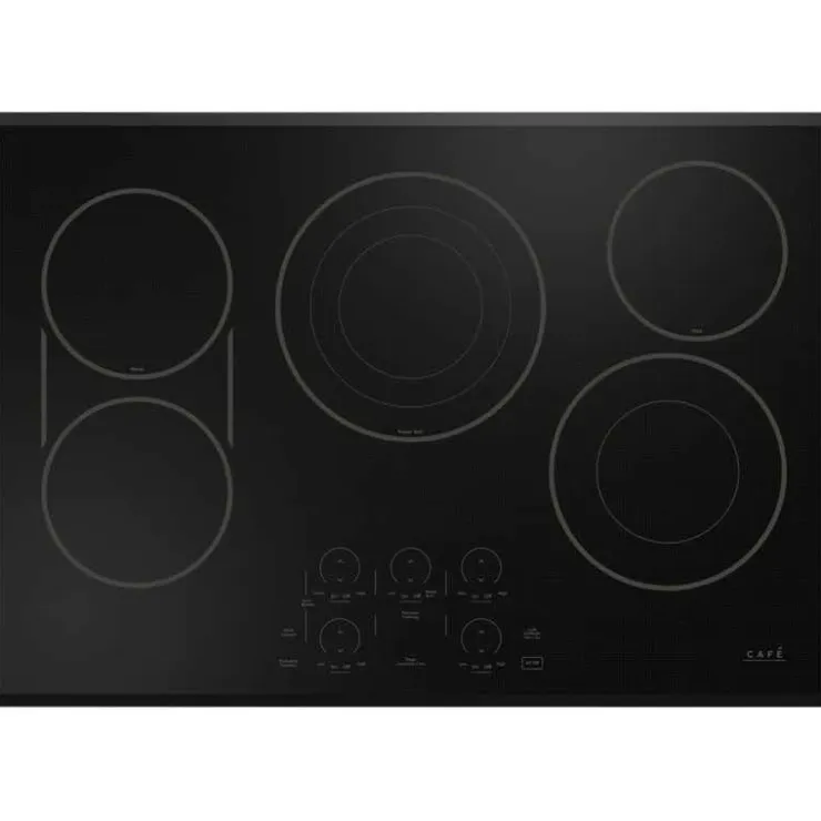 GE Café CAFE Cooktop Glass-Ceramic 30" - CEP90301TBB Black Best