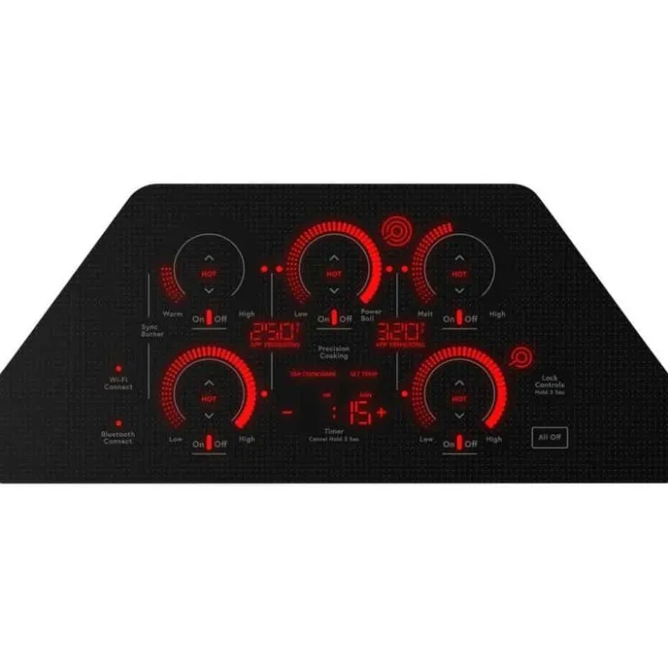 GE Café CAFE Cooktop Glass-Ceramic 30" - CEP90301TBB Black Best