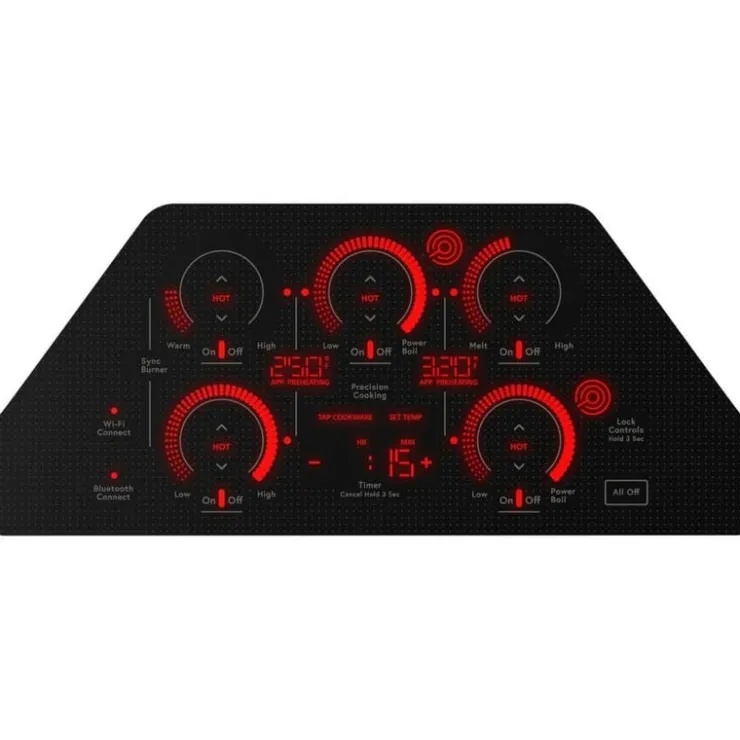 GE Café CAFE Cooktop Glass-Ceramic 36" - CEP90361TBB Black Clearance