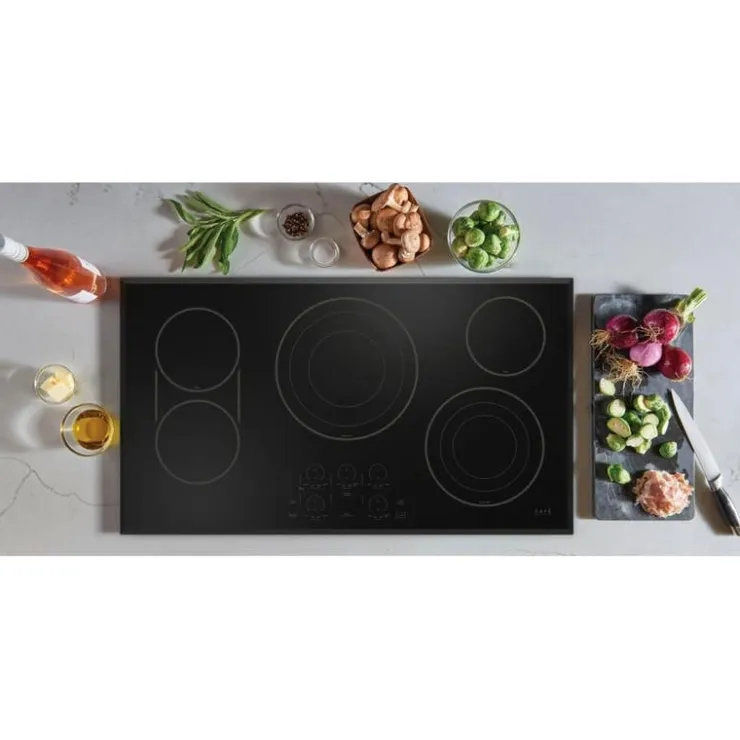 GE Café CAFE Cooktop Glass-Ceramic 36" - CEP90361TBB Black Clearance
