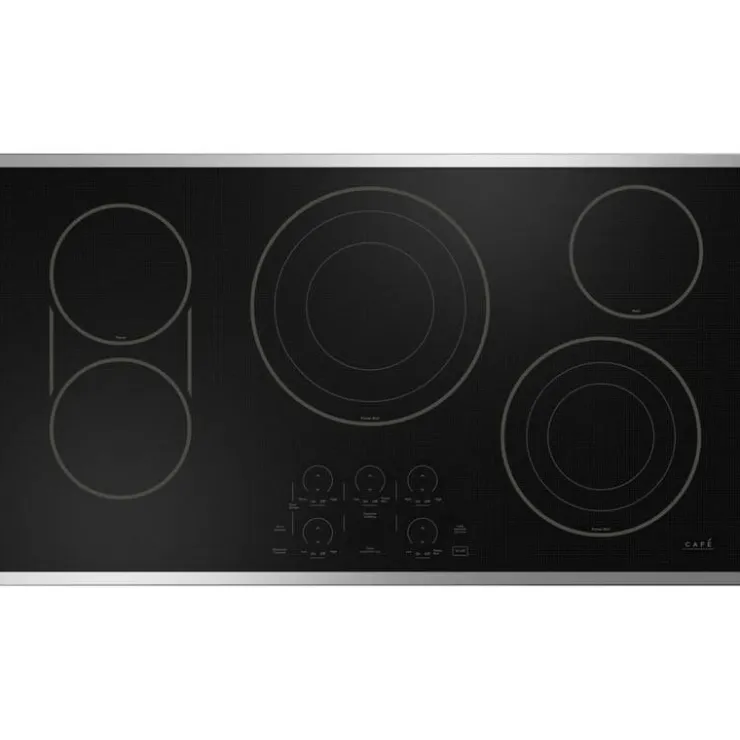 GE Café CAFE Cooktop Glass-Ceramic 36" - CEP90362TSS Stainless Steel Discount