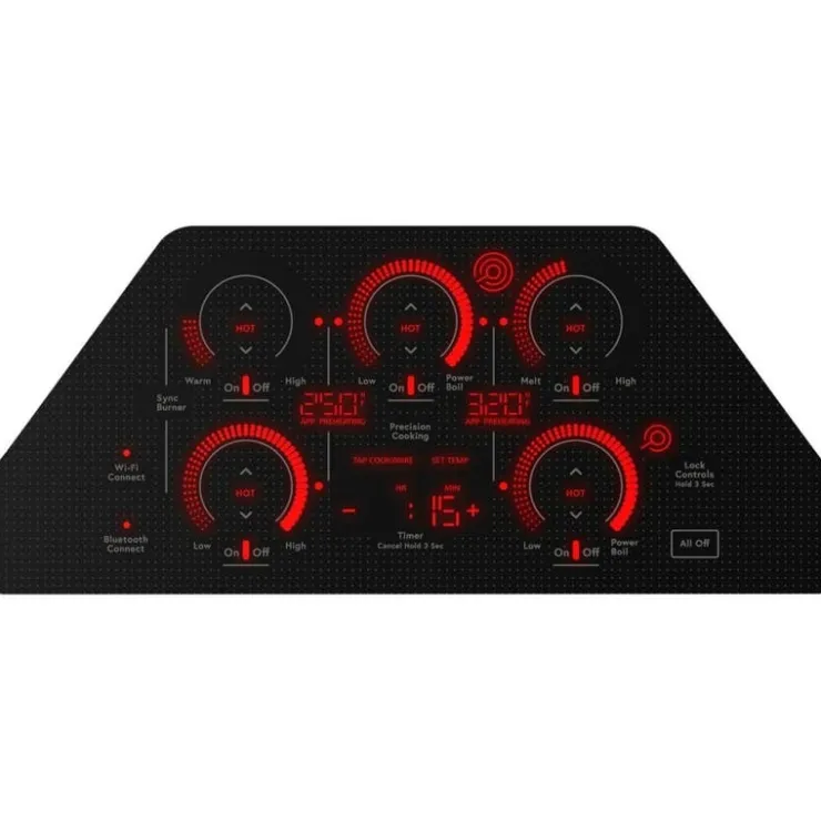 GE Café CAFE Cooktop Glass-Ceramic 36" - CEP90362TSS Stainless Steel Discount