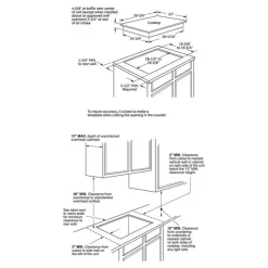 GE Café CAFE Cooktop Induction 30