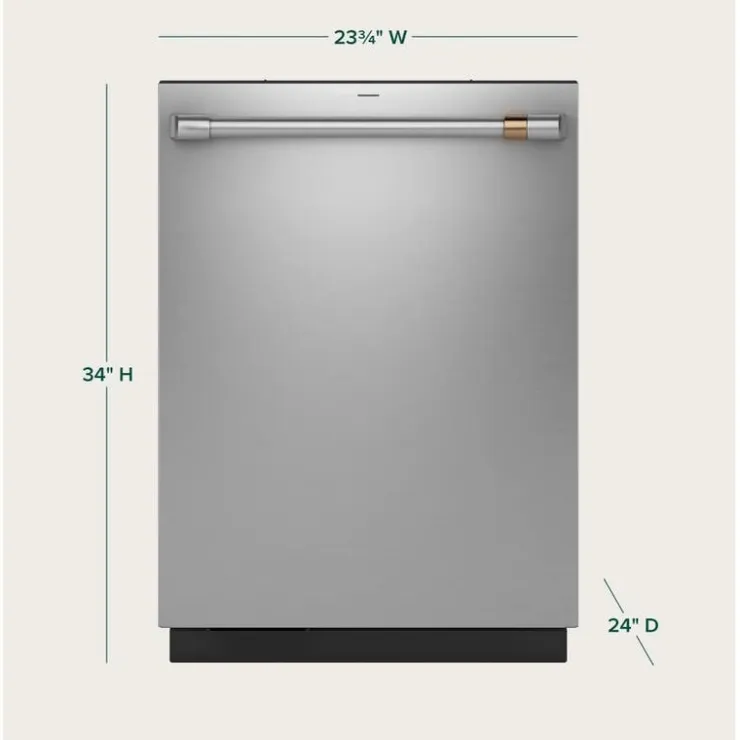 GE Café CAFE Dishwasher Built-In 24" 44dB - CDT858P2VS1 Stainless Steel