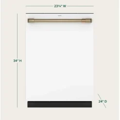 GE Café CAFE Dishwasher Built-In 24" 39dB - CDT888P4VW2 White Outlet