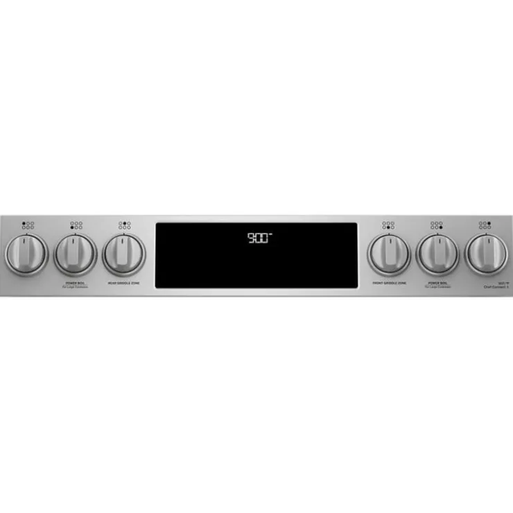 GE Café CAFE Dual-Fuel Range 30" Dual Energy Gas - CC2S900P2MS1 Stainless Steel Hot