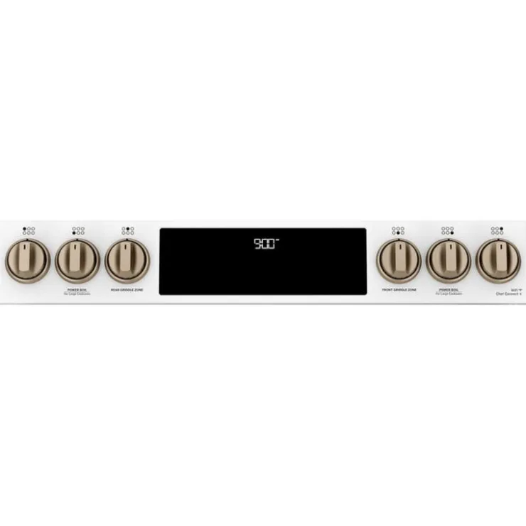 GE Café CAFE Dual-Fuel Range 30" Dual Energy Gas - CC2S900P4MW2 White Best