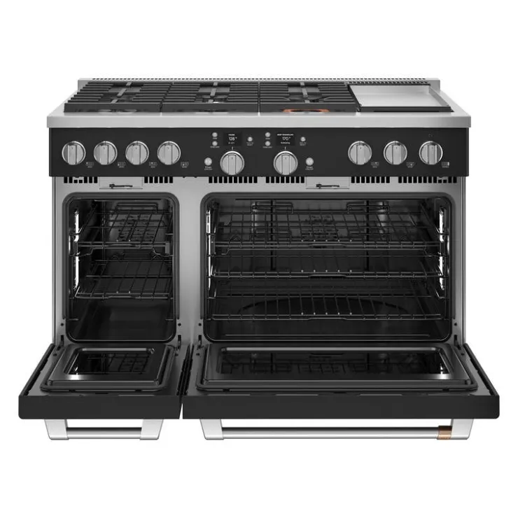 GE Café CAFE Range 48" Dual Energy Gas - C2Y486P3TD1 black Online