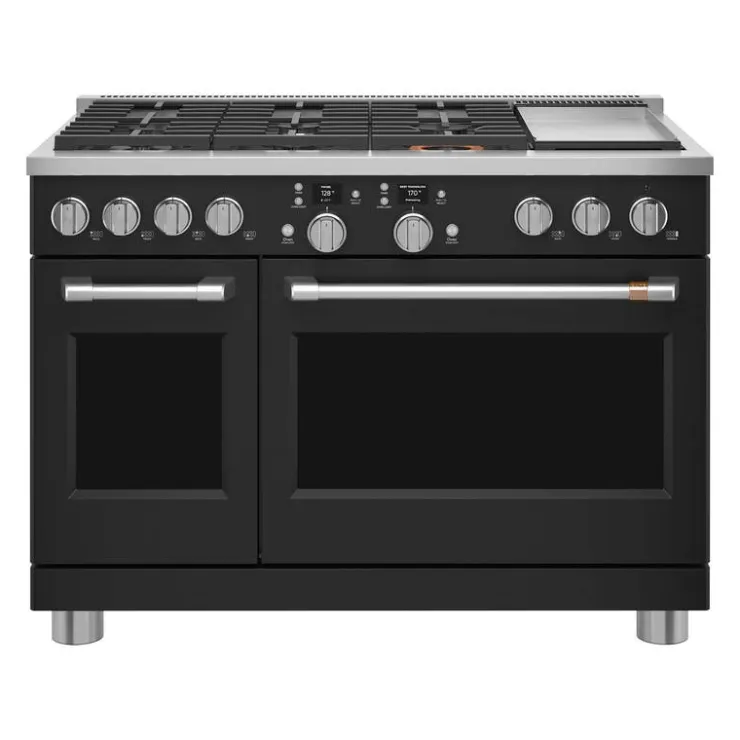 GE Café CAFE Range 48" Dual Energy Gas - C2Y486P3TD1 black Online