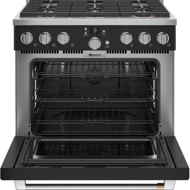 GE Café CAFE Range 36" Electric Gas - C2Y366P3TD1 Black Outlet