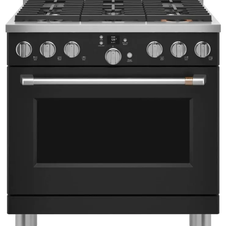 GE Café CAFE Range 36" Electric Gas - C2Y366P3TD1 Black Outlet
