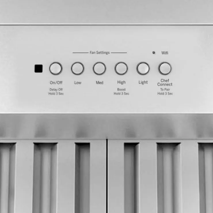 GE Café CAFE Range Hood Built-in 45.75" , 1290 CFM - UVC9480SLSS Stainless Steel