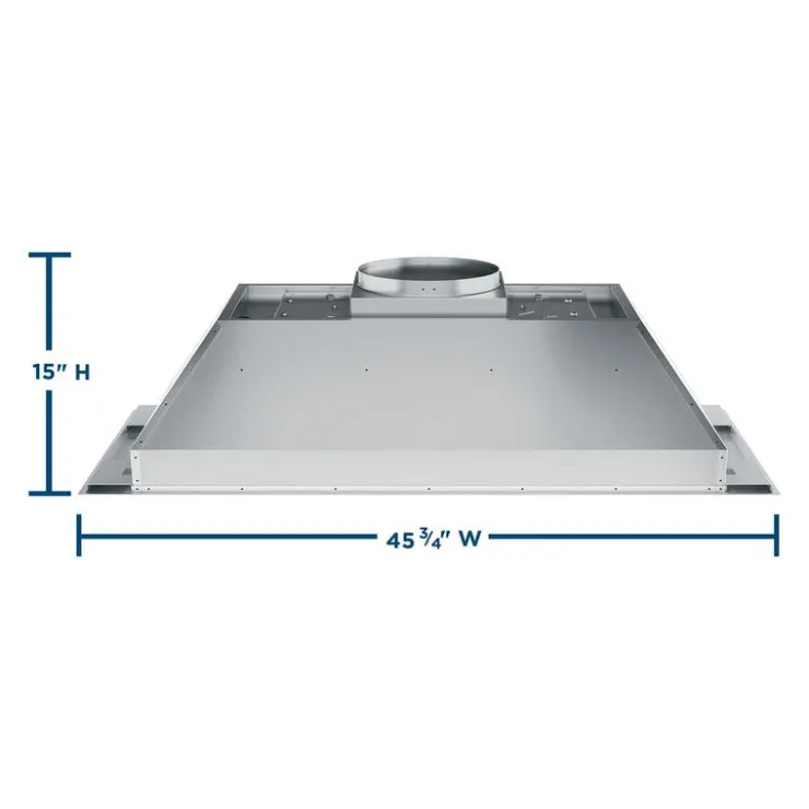GE Café CAFE Range Hood Built-in 45.75" , 1290 CFM - UVC9480SLSS Stainless Steel