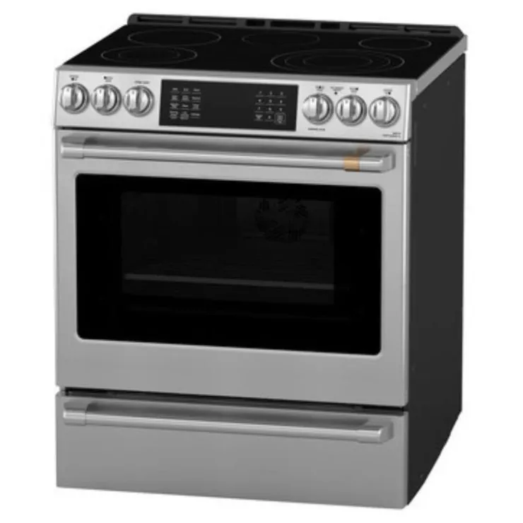 GE Café CAFE Range 30" Electric Glass-Ceramic - CRS70XAWCS1 Stainless Steel Best