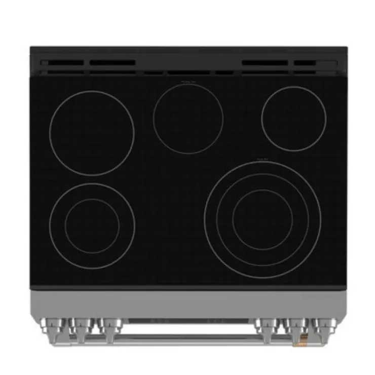 GE Café CAFE Range 30" Electric Glass-Ceramic - CRS70XAWCS1 Stainless Steel Best