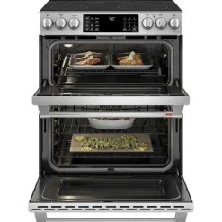 GE Café CAFE Range 30" Electric Glass-Ceramic - CCES750P2MS1 Stainless Steel Outlet