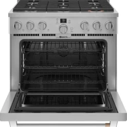 GE Café CAFE Range 36" Electric Gas - C2Y366P2TS1 Stainless Steel Outlet