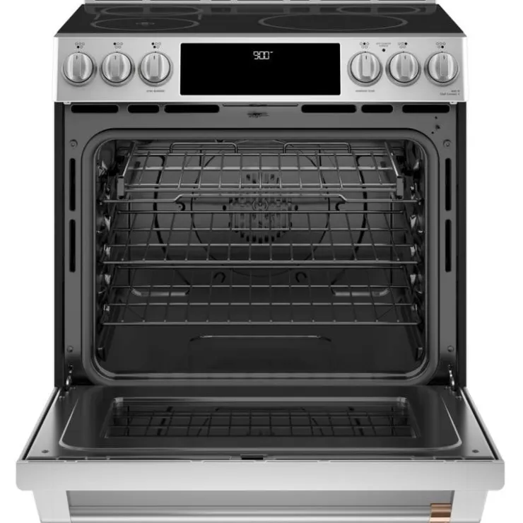 GE Café CAFE Range 30" Electric Induction - CHS90XP2MS1 Stainless Steel Online