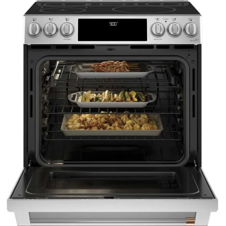 GE Café CAFE Range 30" Electric Induction - CHS90XP2MS1 Stainless Steel Online