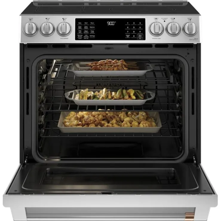 GE Café CAFE Range 30" Electric Induction - CCHS900P2MS1 Stainless Steel Sale
