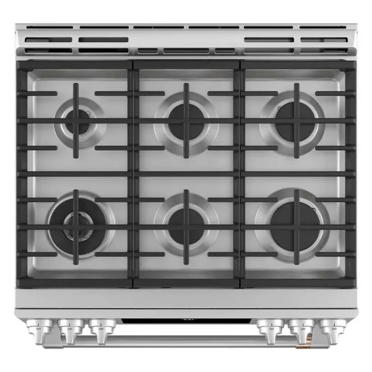 GE Café CAFE Range 30" Gaz Gas - CCGS700P2MS1 Stainless Steel