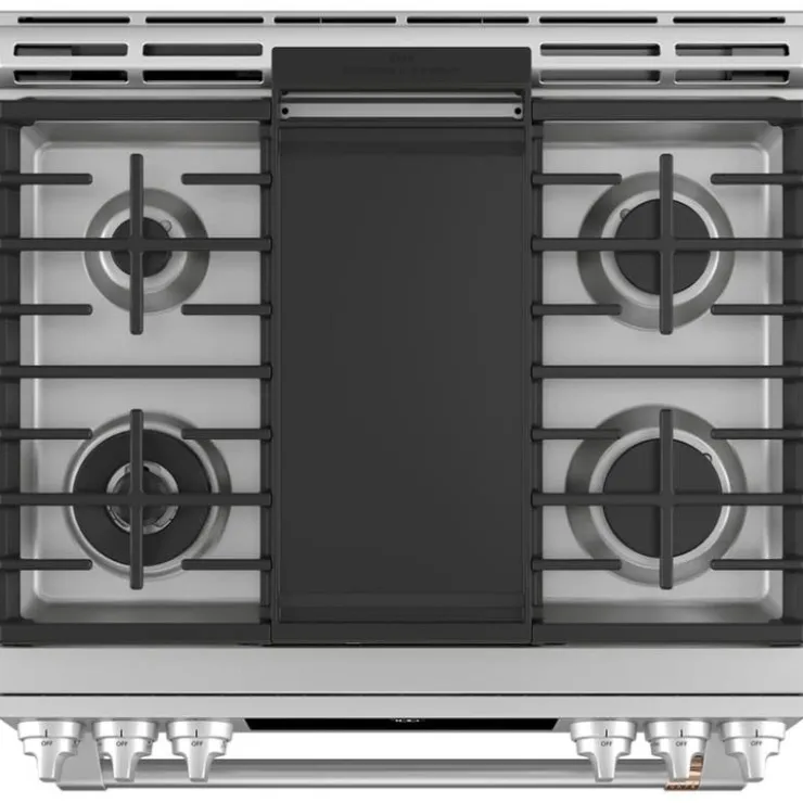 GE Café CAFE Range 30" Gaz Gas - CCGS700P2MS1 Stainless Steel