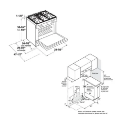 GE Café CAFE Range 30