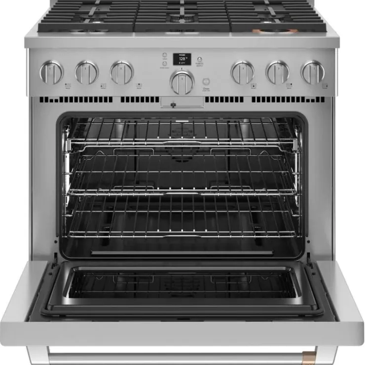 GE Café CAFE Range 36" Electric Gas - CGY366P2TS1 Stainless Steel Discount