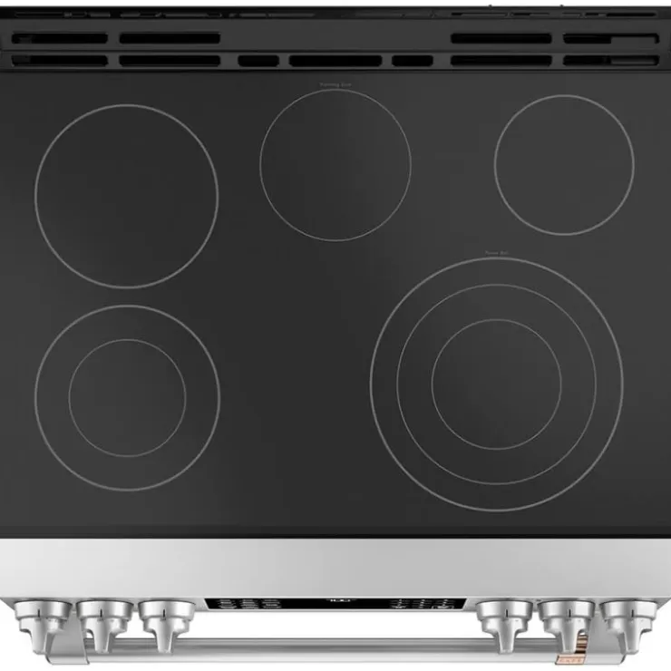 GE Café CAFE Range 30" Electric Glass-Ceramic - CCES700P2MS1 Stainless Steel Online