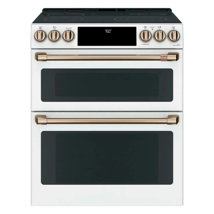 GE Café CAFE Range 30" Electric Glass-Ceramic - CCES750P4MW2 White Sale