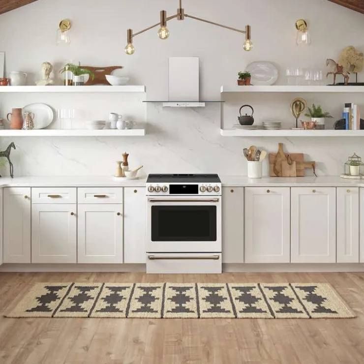 GE Café CAFE Range 30" Electric Glass-Ceramic - CCES700P4MW2 White Discount