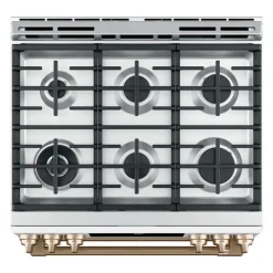 GE Café CAFE Range 30" Gaz Gas - CCGS750P4MW2 White