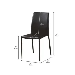 Chairs (Set of 2) - BLACK Sale