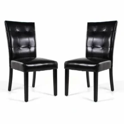 Chairs (Set of 2) - Black Online