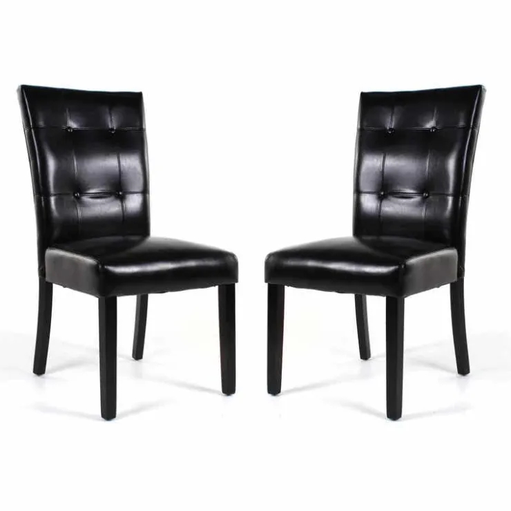 Chairs (Set of 2) - Black Online