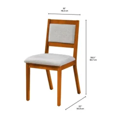 Arboit Poitras Chairs (Set of 2) - BROWN New