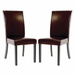 Chairs (Set of 2) - Brown Outlet