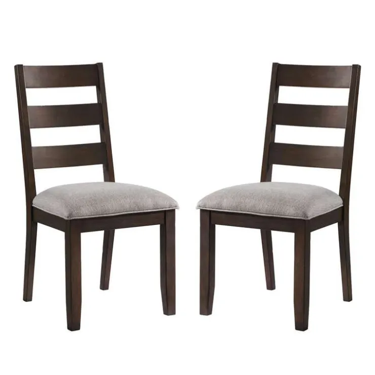 Chairs (Set of 2) - & Beige Brown Hot