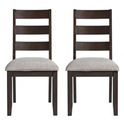 Chairs (Set of 2) - & Beige Brown Hot