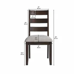 Chairs (Set of 2) - & Beige Brown Hot