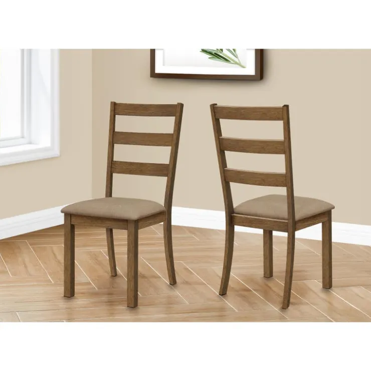 Monarch Chairs (Set of 2) - Brown - Beige Online