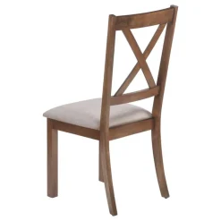 Monarch Chairs (Set of 2) - Brown - Beige Discount