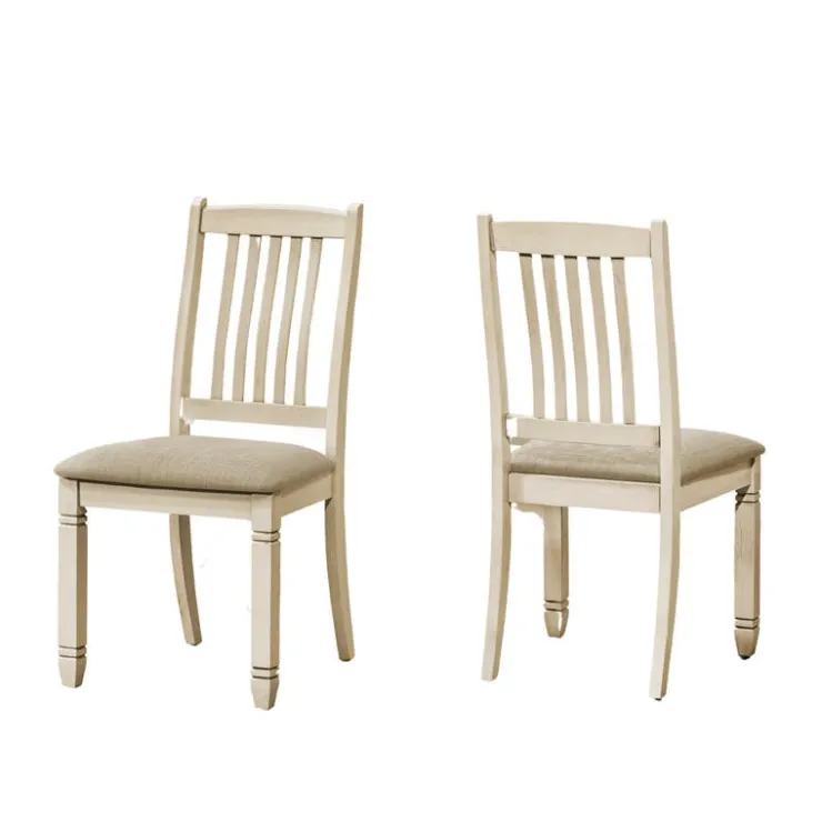 Monarch Chairs (Set of 2) - Cream - White Outlet