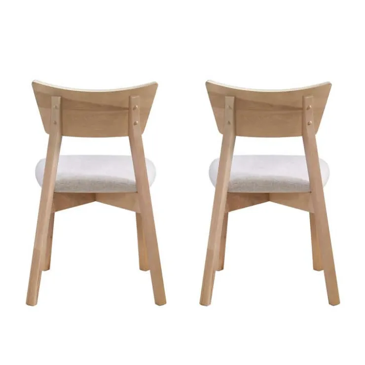 Arboit Poitras Chairs (Set of 2) - Greige Discount